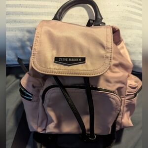 Pink (Blush) Steve Madden Mini Backpack bag